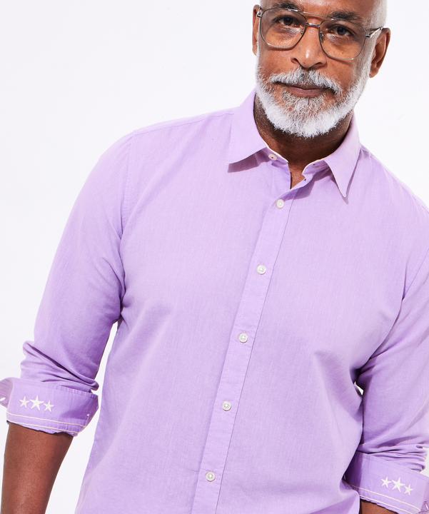Actual product image Joe Browns Linen Blend Long Sleeve Shirt (S)