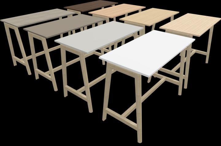 Actual product image Narbutas Nova Wood high table (140 x 70 x 105 cm)