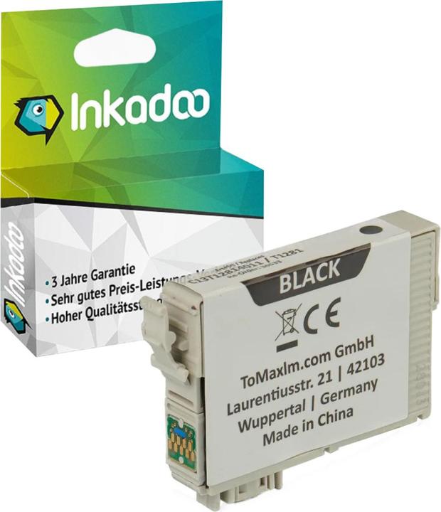 Image du produit Inkadoo Cartouches d'impression compatibles avec Epson C13T08914011 / T0891 cartouche d'encre, noir noir (CF)