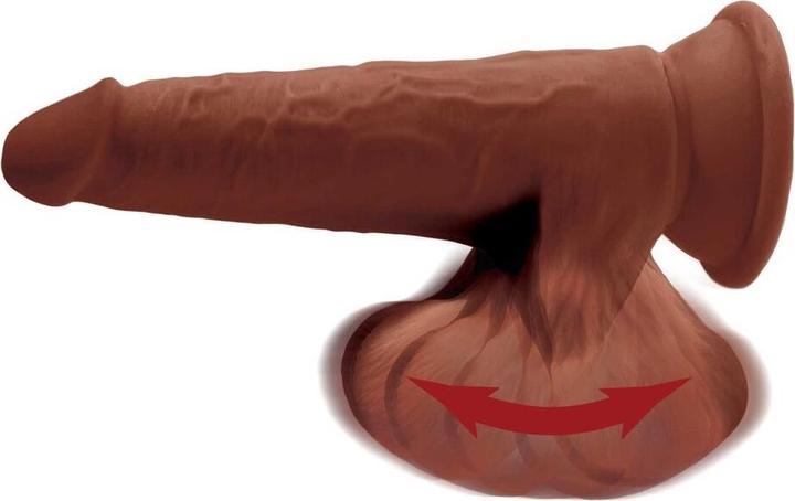 Productafbeelding Pipedream Natuurlijke dildo met swingende testikels