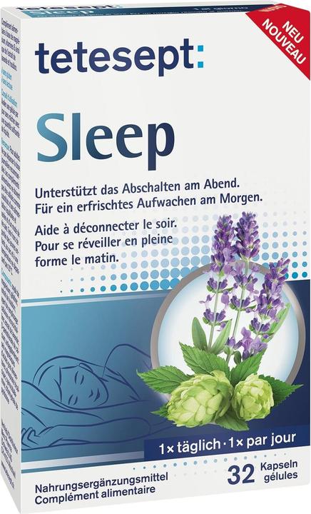 Actual product image Tetesept Sleep (32 Piece, Capsules, 41 g)
