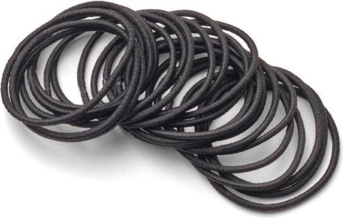Immagine prodotto Trisa Elastici per capelli sottili 40 mm nero 24 pz. (Elastico per capelli)