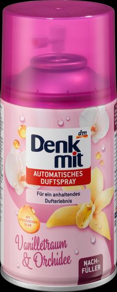 dm Denkmit Air Freshener Automatic Fragrance Spray Vanilla Dream & Orchid Refiller