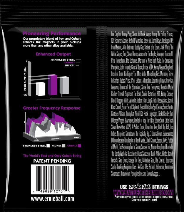 Image du produit Ernie Ball Le pouvoir des Slinky (4 x, Basse électrique, 0.06")