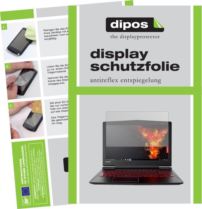 Actual product image Dipos Screen Protector Anti-Glare (2 Piece, Legion Y520)