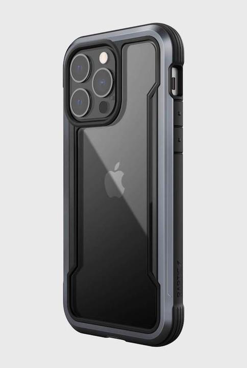 Actual product image Raptic Coque Terrain Biodegradable 4m Noir/Clear Iphone 13 Pro (Apple iPhone 13 Pro)