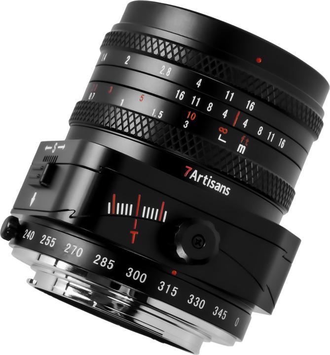 Actual product image 7artisans 50mm f/1.4 Tilt Shift for MFT (APS-C / DX, full size)