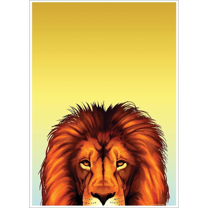 Immagine prodotto Inquisitive Creatures Poster leone