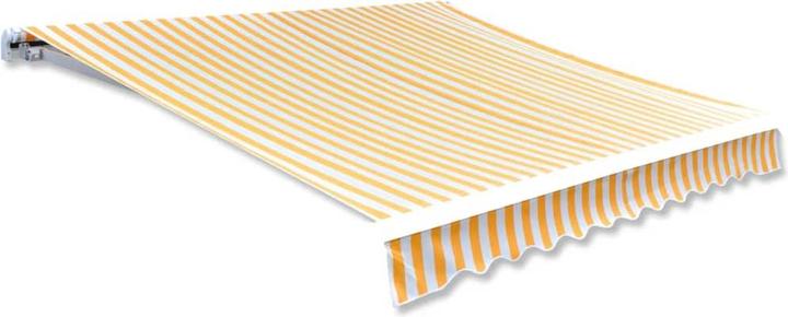 Orange and white