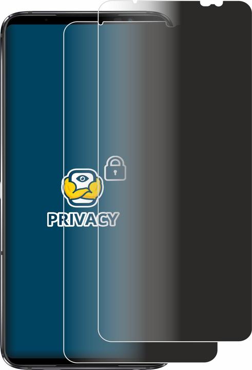 Actual product image BROTECT Anti-spy privacy film Blue light protection film (2 Piece, Asus ROG Phone 6 Pro)