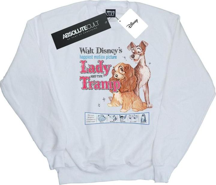 Immagine prodotto Disney Lady And The Tramp Distressed Classic Poster Felpa Uomo (M)