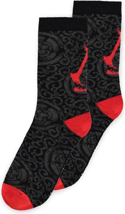 Produktbild Difuzed Assassin's Creed Shadows Socken 3er-Pack Crew 35-38 (3er Pack, 35 - 38)