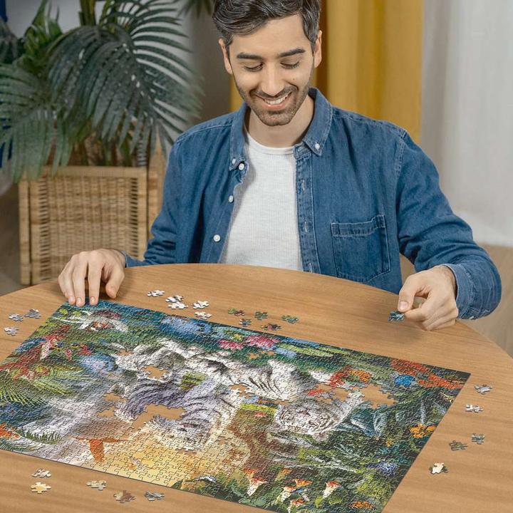 Immagine prodotto Ravensburger Famiglia di tigri bianche (1000 pezzi)