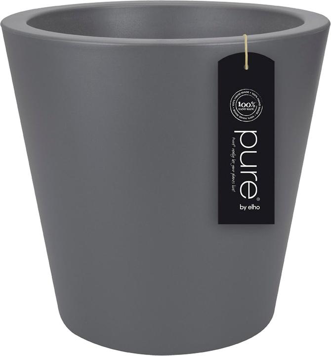 Image du produit Elho Jardinière Pure straight round plastique 65 H 68,5 cm anthracite (64 cm)