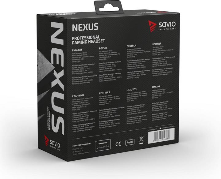 Image du produit Savio Nexus (Filaire)