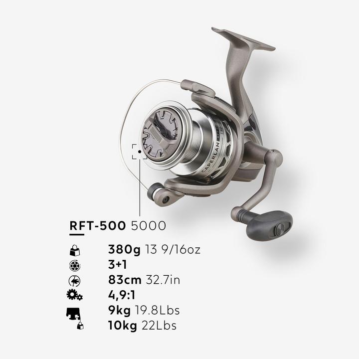Actual product image Caperlan Fishing reel RFT 500 5000 (5000)