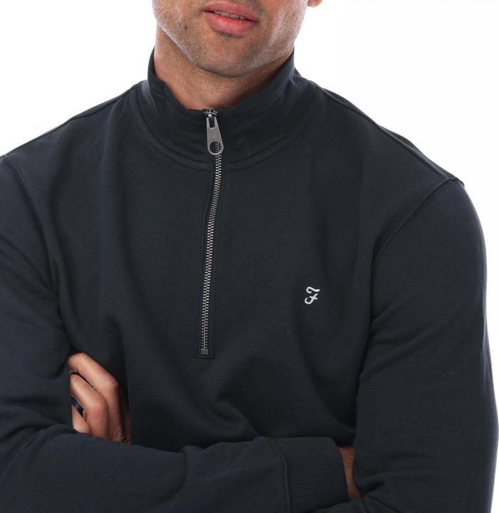 Actual product image Farah Mens Aintree Quarter Zip Jumper (XXL)