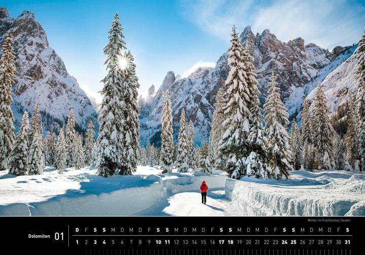 Immagine prodotto Dolomiten Premiumkalender 2026 (50 x 35 cm, Tedesco)