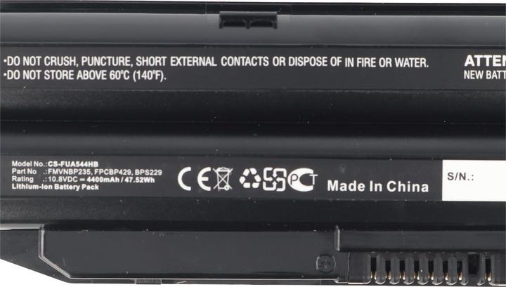 Immagine prodotto AccuCell Batteria adatta per Fujitsu LifeBook A544 Batteria FMVNBP235 4400mAh (4400 mAh)