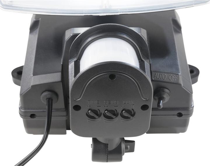 Wetelux Solar LED Flutlichtstrahler mit 1000 Lumen mit Solarmodul und Bewegungssensor, IP44