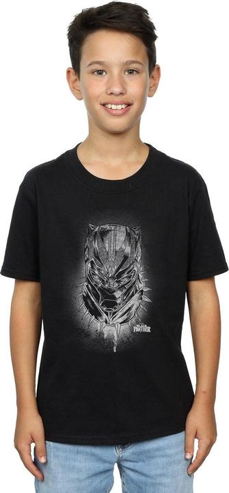 Immagine prodotto Ragazzi, maglietta con foto in testa di Black Panther Spray (152, 158)