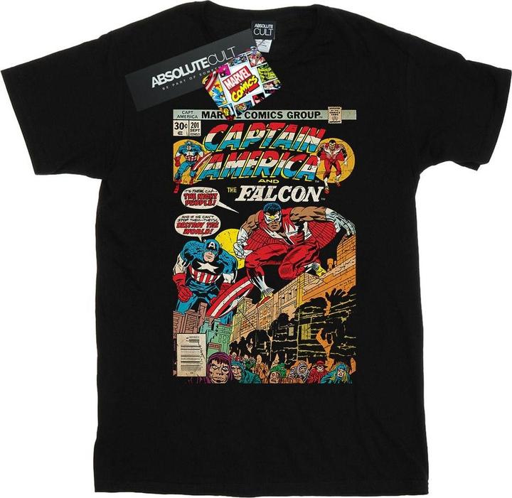 Produktbild Captain America And Falcon Comic Cover TShirt (XXL)