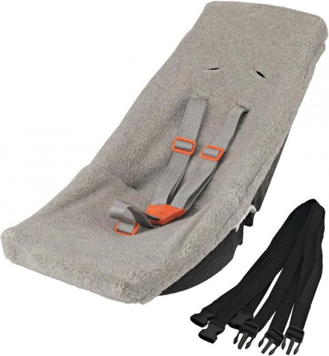 Produktbild Weber Technik Babyschale mit Teddyfell