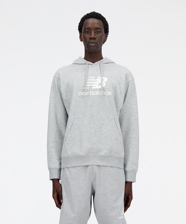 New Balance Stacked Logo French Terry Hoodie