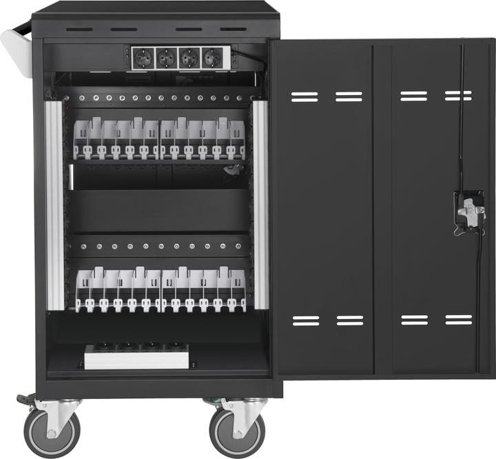 Produktbild AVerMedia AVer E24c - Wagen (nur Laden) für 24 Tablets / Notebooks - verriegelbar - massiv (14")