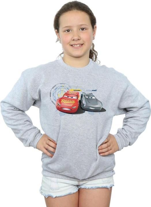Produktbild Disney Cars Lightning Vs Storm Sweatshirt Mädchen (140, 146)