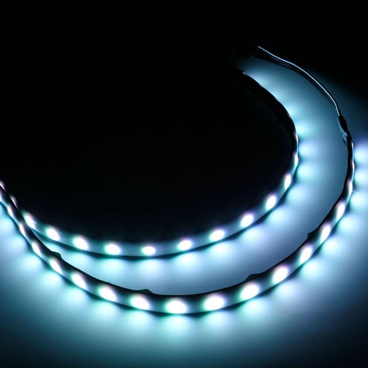 Actual product image Silverstone RGB LED Hub + 2x LED Strips (RGB)