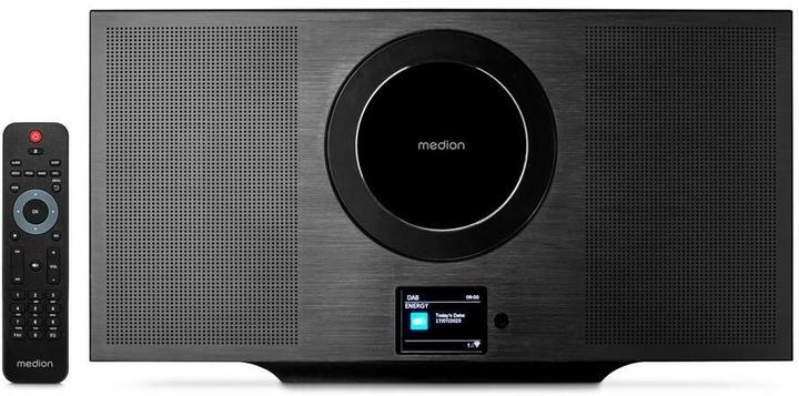 Medion Stereoanlage P66348 Schwarz (Spotify Connect, Bluetooth, CD Player, 2x 10 W)