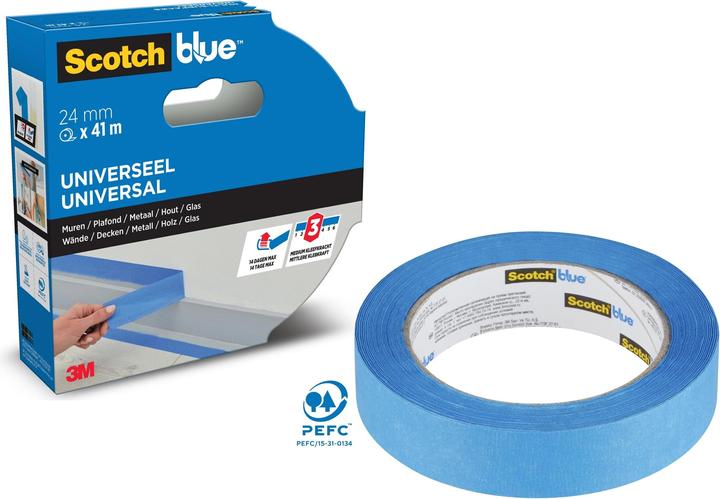 Actual product image Scotch Painter's Tape Multi-Surface 70% PEFC (36 mm)