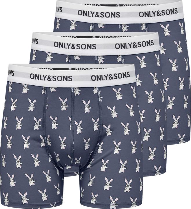 Only & Sons Onsfitz Print Wb Bold Stripe Boxer 1pack