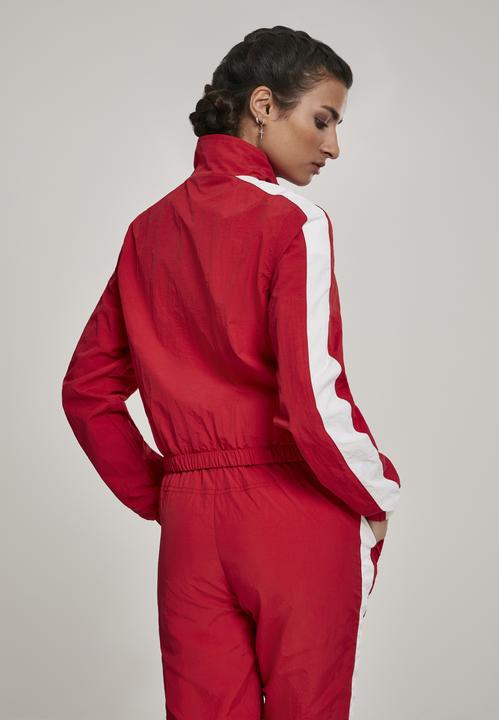 Produktbild Urban Classics Ladies Short Striped Crinkle Track Jacket (S)