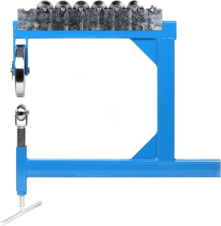 Image du produit Wiltec XPOtool Roue anglaise à 6 Rouleaux d'étirage pour l'usinage des métaux English wheel Atelier