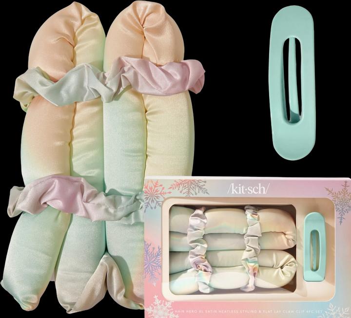 Produktbild Kitsch Satin Set Mit Flachem Krallen