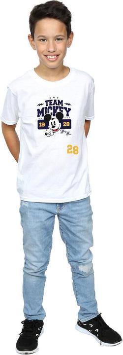 Actual product image Disney Boys Mickey Mouse Team Mickey T-Shirt (128)