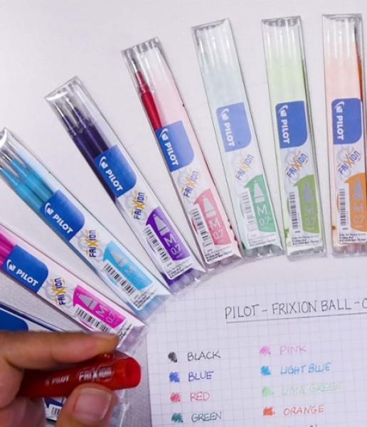 Image du produit Pilot FriXion Recharge Set à 3 (Recharger, Rouge, 0.35 mm)