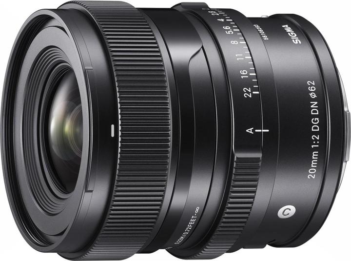 Actual product image Sigma 20 mm f 2.0 DG DN Contemporary Sony E-Mount (Sony E, full size)