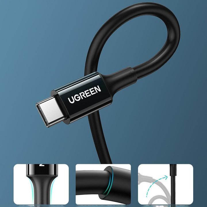 Actual product image Ugreen USB C - USB C (1 m, USB 2.0)