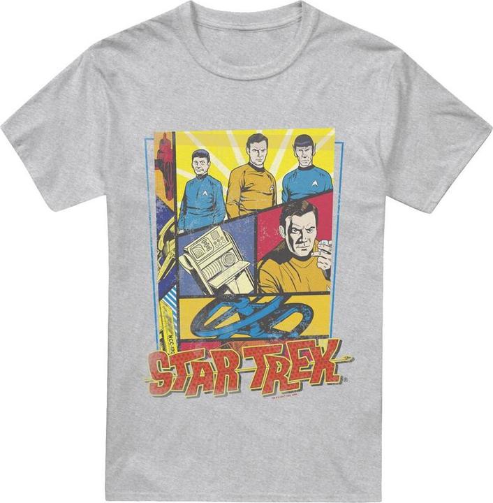 Actual product image Mens Vintage Collage T-Shirt (4XL)