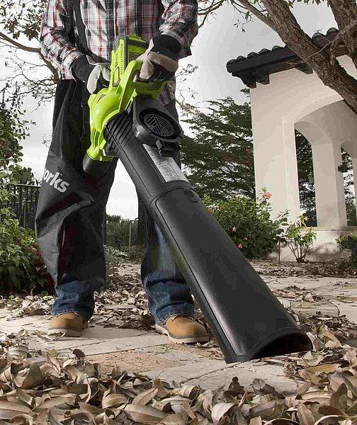 Produktbild Greenworks GD40BV (Akkubetrieb, Laubsauger-& bläser, Laubbläser, Laubsauger)
