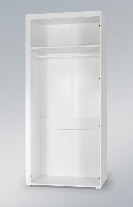 Produktbild Cama SAMBA 1 BI/BI Schlafzimmer-Schrank 1 Regale 2 Tür(en) Garderobe (90 x 55 x 203 cm)