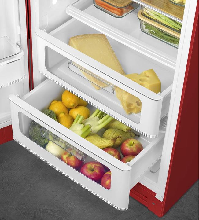 Produktbild Smeg FAB28LRD6 Kühlschrank Linksanschlag Rot 50's Style (270 l)