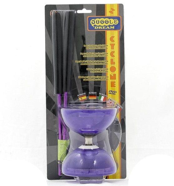 Juggle Dream Diabolo à roue libre Cyclone Quartz Set