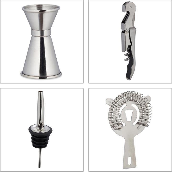 Actual product image Relaxdays Cocktail set (Cocktail set)