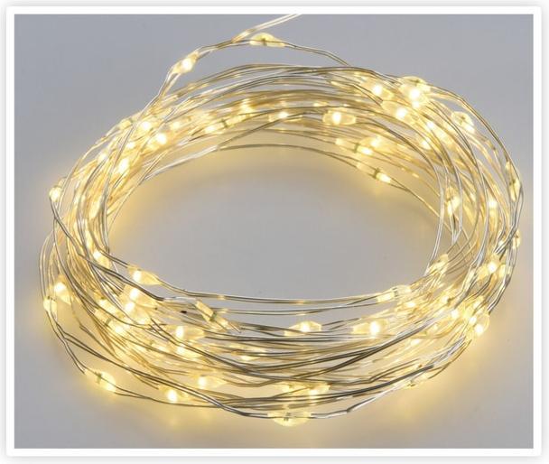 Actual product image H & S Collection Solar light wire, 100 LED, IP44 (2 m)