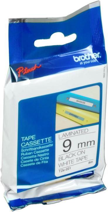 Immagine prodotto Brother TZe-221 (0.90 cm, Nero, Bianco)