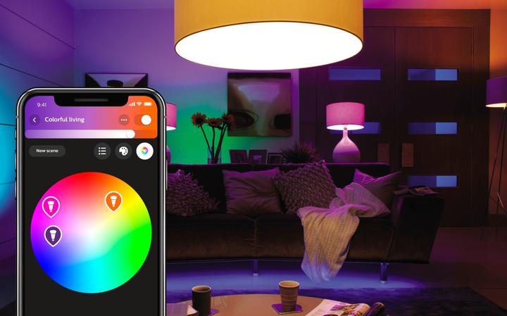 Actual product image Philips Hue White & Color Ambiance starter kit (GU10, 5.70 W, 350 lm, 3 x, G)